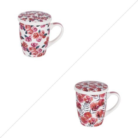 Trend - Coffret tisanière avec filtre Rosalia 36 cl (lot de 2)