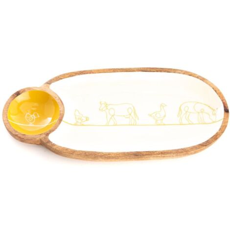 Amadeus - Plat 1 bol Diane 43x20 cm (1/3)