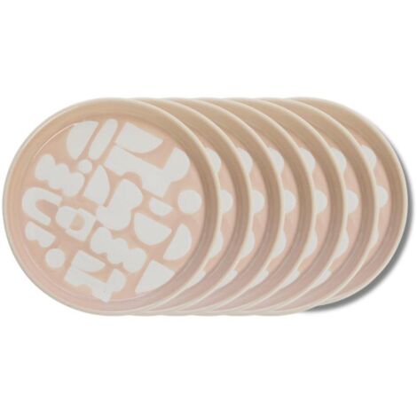 Amadeus - Assiette à dessert Ohana 20 cm (lot de 6) (1/4)