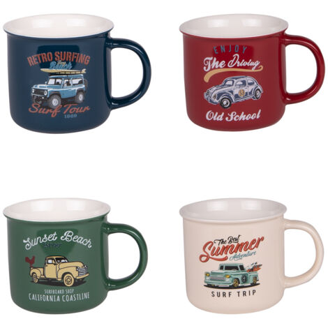 Table Passion - Coffret de 4 mugs Californy 35 cl (1/2)