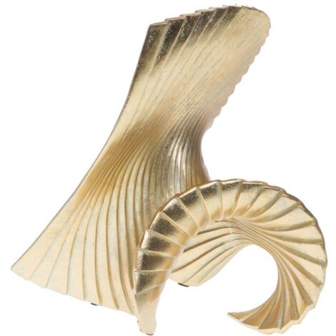Amadeus - Décoration abstraite dorée 30,5 cm (1/3)