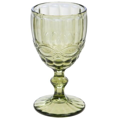Amadeus - Boîte de 6 verres à pied vert