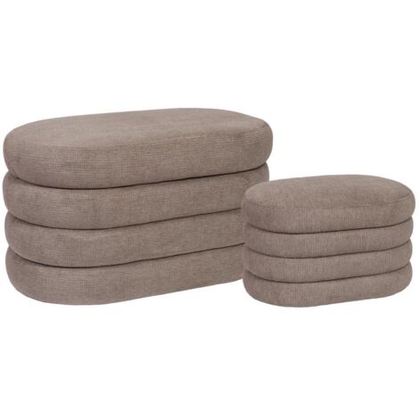 Amadeus - Set de 2 coffres Bump marron (1/4)