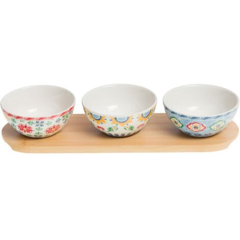 Amadeus - Coffret plateau avec 3 bols Donna (1/4)