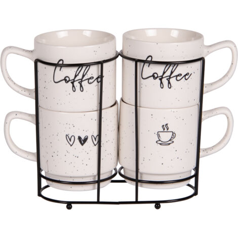 Table Passion - Tour de 4 mugs Sweet coffee 39 cl (1/2)