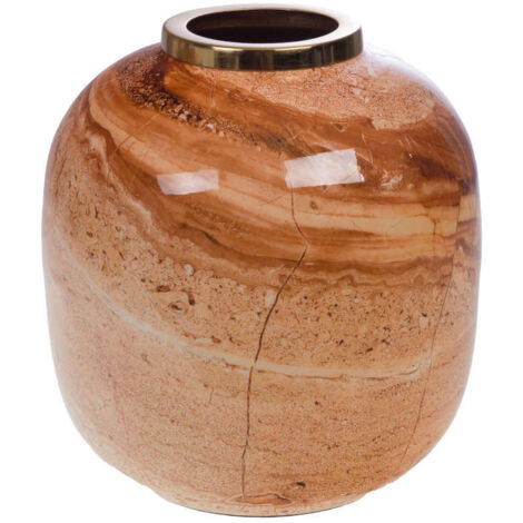 Amadeus - Vase Minéral boisé 29 cm (1/2)