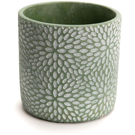 Amadeus - Cache pot campagne vert petit modèle (1/3)