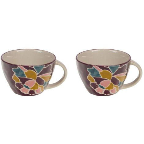 Amadeus - Tasse à thé Paula 25 cl (lot de 2)