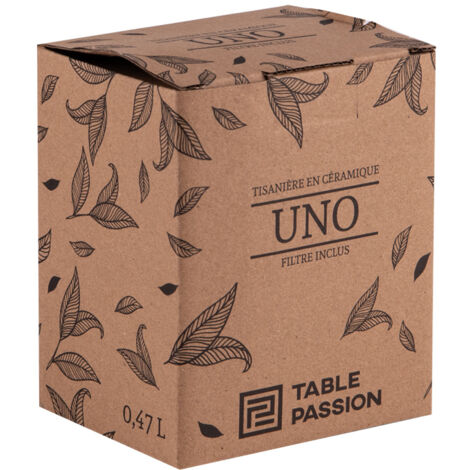 Table Passion - Tisanière Uno rose mat 47 cl