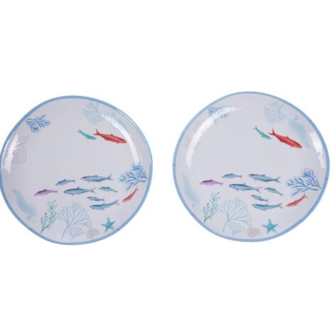 Amadeus - Lot de 2 assiettes Melamine Isao 27 cm (1/3)