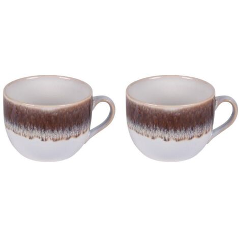 Table Passion - Déjeuner marron Bardenas 75 cl (lot de 2) (1/3)