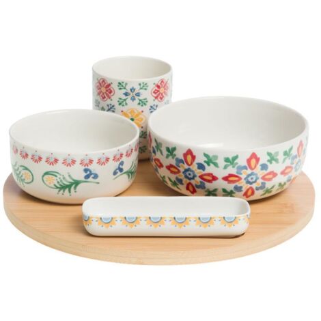 Amadeus - Coffret plateau et ses 4 bols Donna (1/4)