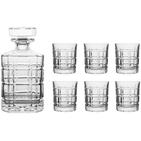 Table Passion - Coffret carafe avec 6 verres Stone (1/4)