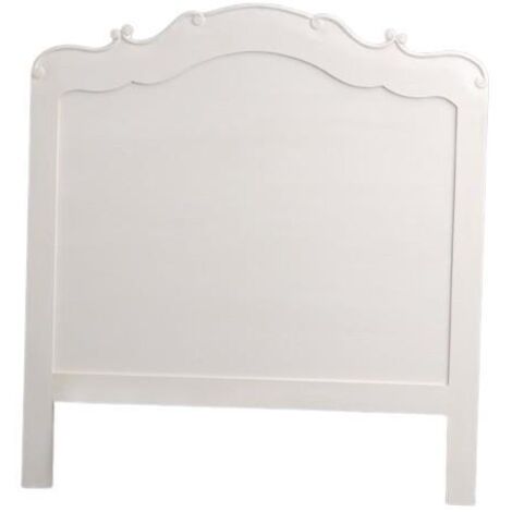 Amadeus - Tête de lit pour lit 90 cm en acajou blanc cassé Apolline (1/5)