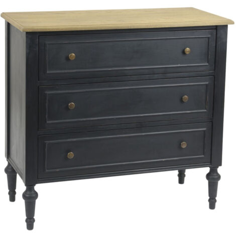 Amadeus - Commode 3 tiroirs en chêne L95 cm New Légende (1/3)