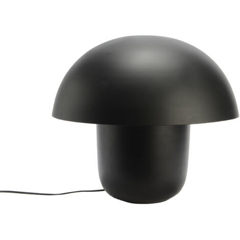 Amadeus - Lampe champignon noir modèle moyen (1/4)