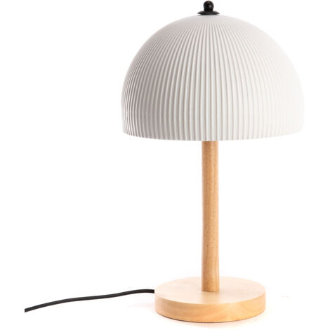 Amadeus - Lampe Agathe en bois et en porcelaine (1/2)