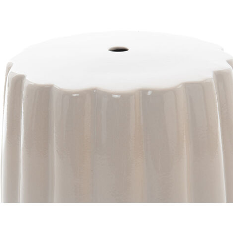 Tabouret De Jardin En Céramique Bleu Denise | Maisons Du Monde