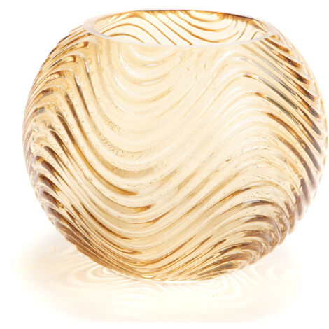 Amadeus - Vase boule Nais moutarde (1/2)