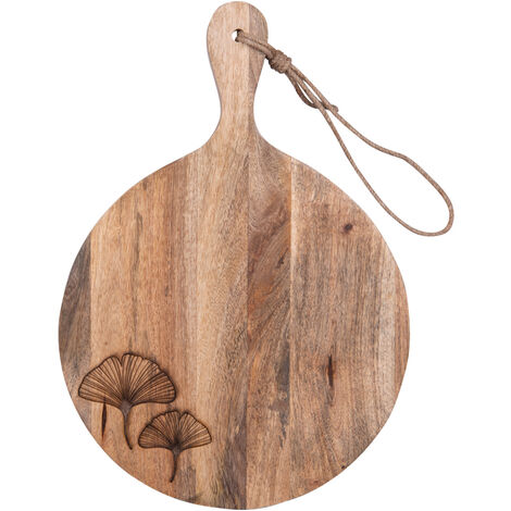 Table Passion - Planche à découper ronde Ginkgo 43x30 cm (1/3)