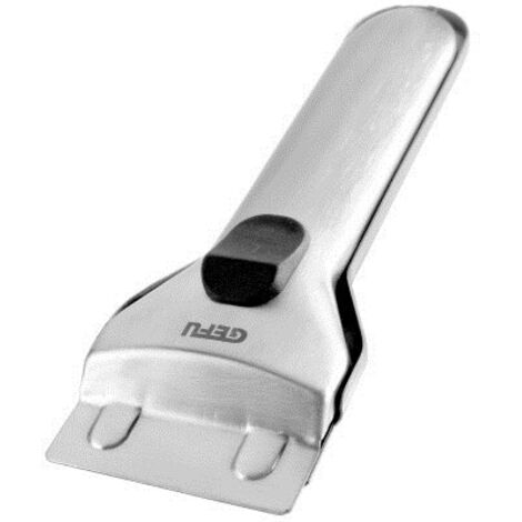 Gefu 12450 - Raclette de acier pour nettoyer les plaques de cuisson en vitrocéramique (1/2)