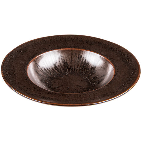 Assiette plate Onyx 27 cm crème (lot de 6) - Table Passion - Beige