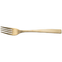 Jean Dubost - Fourchette de table monobloc Jet doré (lot de 6)