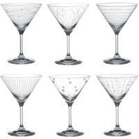 Table Passion - Coffret de 6 verres à cocktail Graphik 35 cl