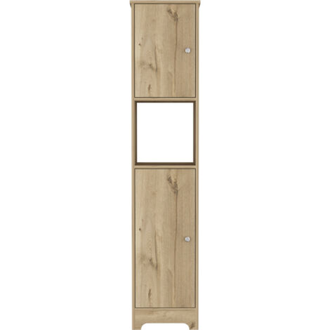 Columna de baño Ibis con 2 puertas y 1 estante