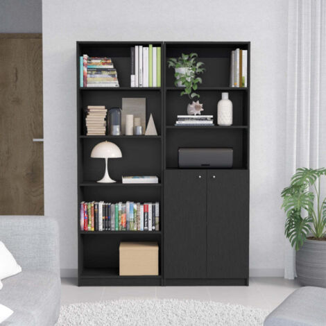 Combo de Bibliotecas Modernas con Diseño Versátil y Estilo (1/5)