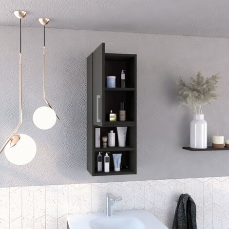 Armario de Baño de Pared Madrid, con estantes