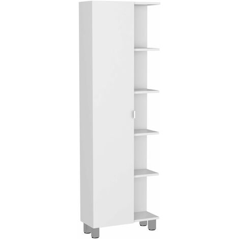 Mueble Alto de Baño Urano, con 5 estantes