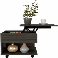 Mesa de Centro Elevable Luanda, con ruedas