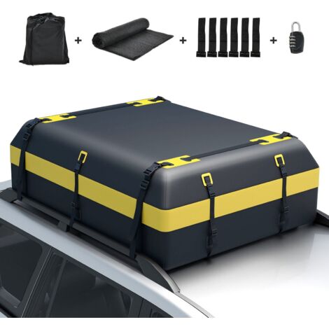 600L Large Car Roof Top Rack Luggage Carrier Bag Storage Bag