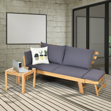 Outdoor convertible 2024 sofa bed