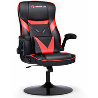 Rocking Gaming Chair Racing Style w/Reclining Backrest Lumbar Support