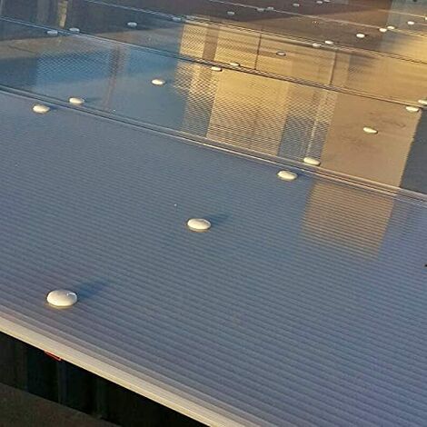 Ironlux - Plancha de policarbonato transparente ondulado gran onda -  Espesor 0.9mm - 3000 x 1100 - Protección UV a 1 cara : : Bricolaje  y herramientas