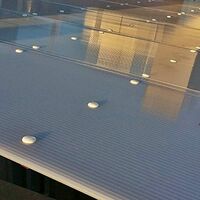 IRONLUX - Placa o Panel de policarbonato Celular - 6mm (Opal-Blanco Hielo) (Policarbonato, 150x105cm)