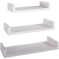 3er set wandregal mod. Calamita Maxi farbe eiche imperial