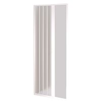 Faltduschtür aus pvc für Nische 110-80 cm h 185 mod. Nova Kit Porta