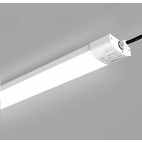 Feuchtraumleuchte LED Röhre IP65 60W 120cm Lampe Keller Garage außen Weiß DE 