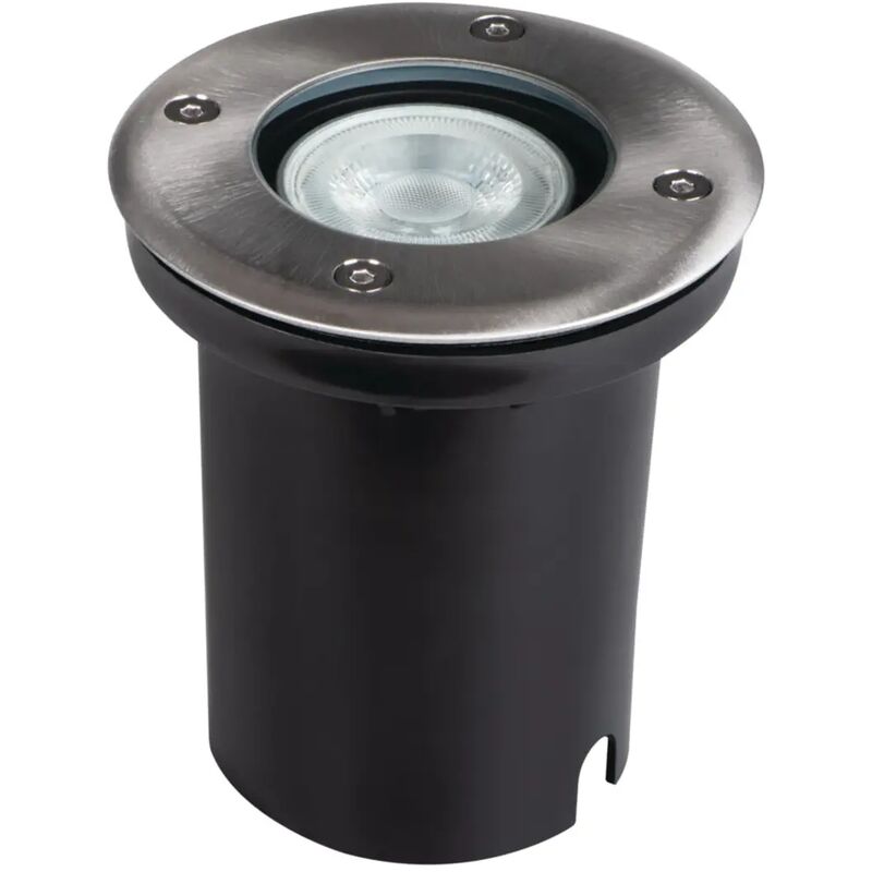 portalampada faretto carrabile incassato esterno moro ip67 calpestabile GU10