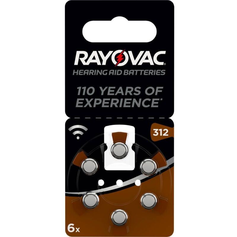 600 Pile Batterie Protesi Acustiche Apparecchi Acustici RAYOVAC 13 Arancion PR48 - Foto 4