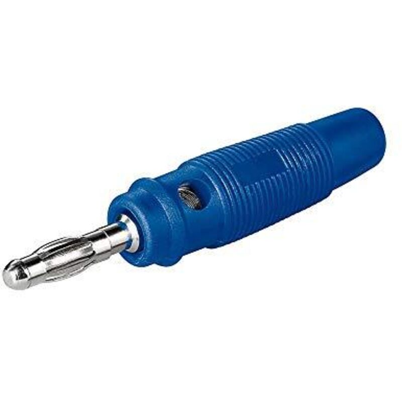 Adattatore per Spina a Banana da 5 Set, Connettore a Banana Nero Rosso da Maschio da 2 Mm a Femmina da 4 Mm, Prolunga Connettore Accoppiatore Presa a Banana in Ottone PA
