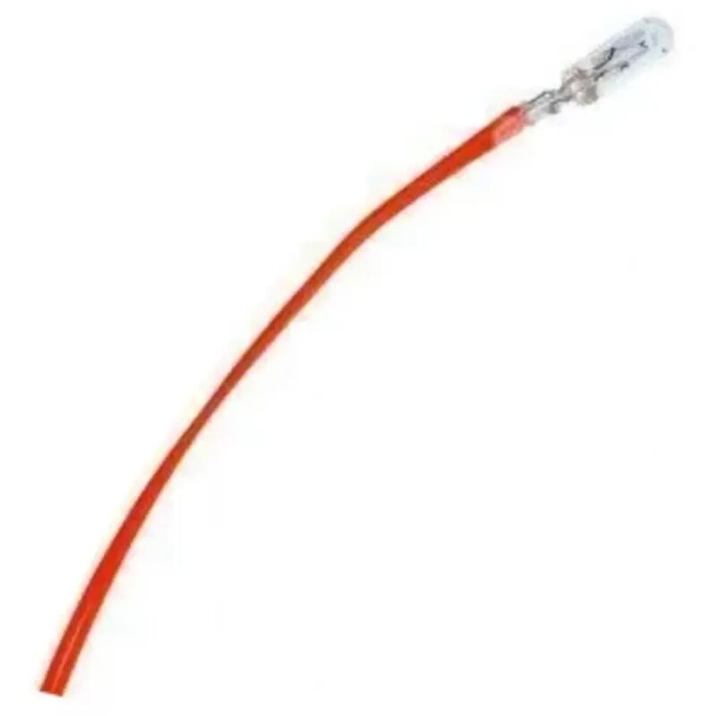 lampadina in miniatura T1 precablata modellismo presepe 12 volt 0,72 watt