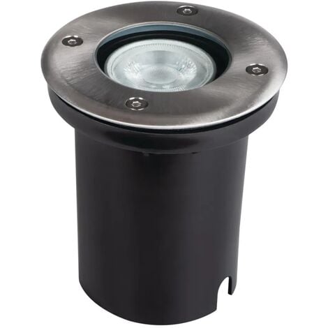 portalampada faretto carrabile incassato esterno moro ip67 calpestabile GU10