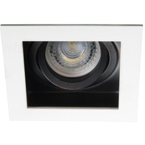 Porta Faretto Incasso Decorativo Gu10 Vetro Trasparente 1 Luce Fisso Tondo - Foto 8