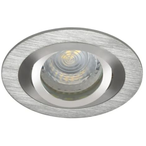 Porta Faretto Incasso Decorativo Gu10 Vetro Trasparente 1 Luce Fisso Tondo - Foto 14