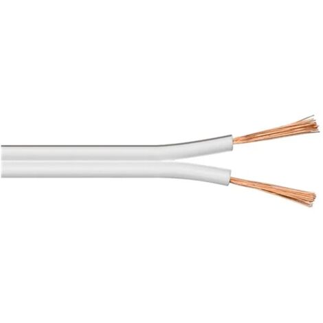 Cavo Altoparlanti Goobay 100m Trasparente – 2x30/0,25 Mm, Segnale +/- Chiaro