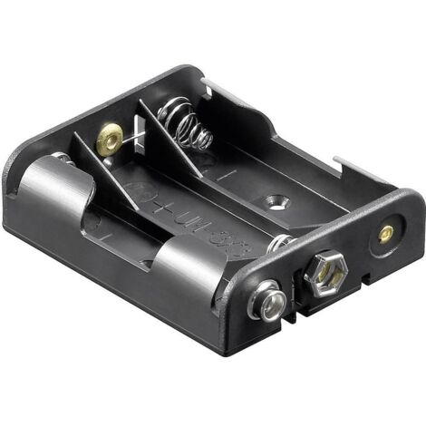 FADEDA Scatola Per Batterie Per 3X AA, ON/Off/Timer 6 Ore Di Funzionamento 18 Ore Di Pausa Connettore Usb Altezza 461091